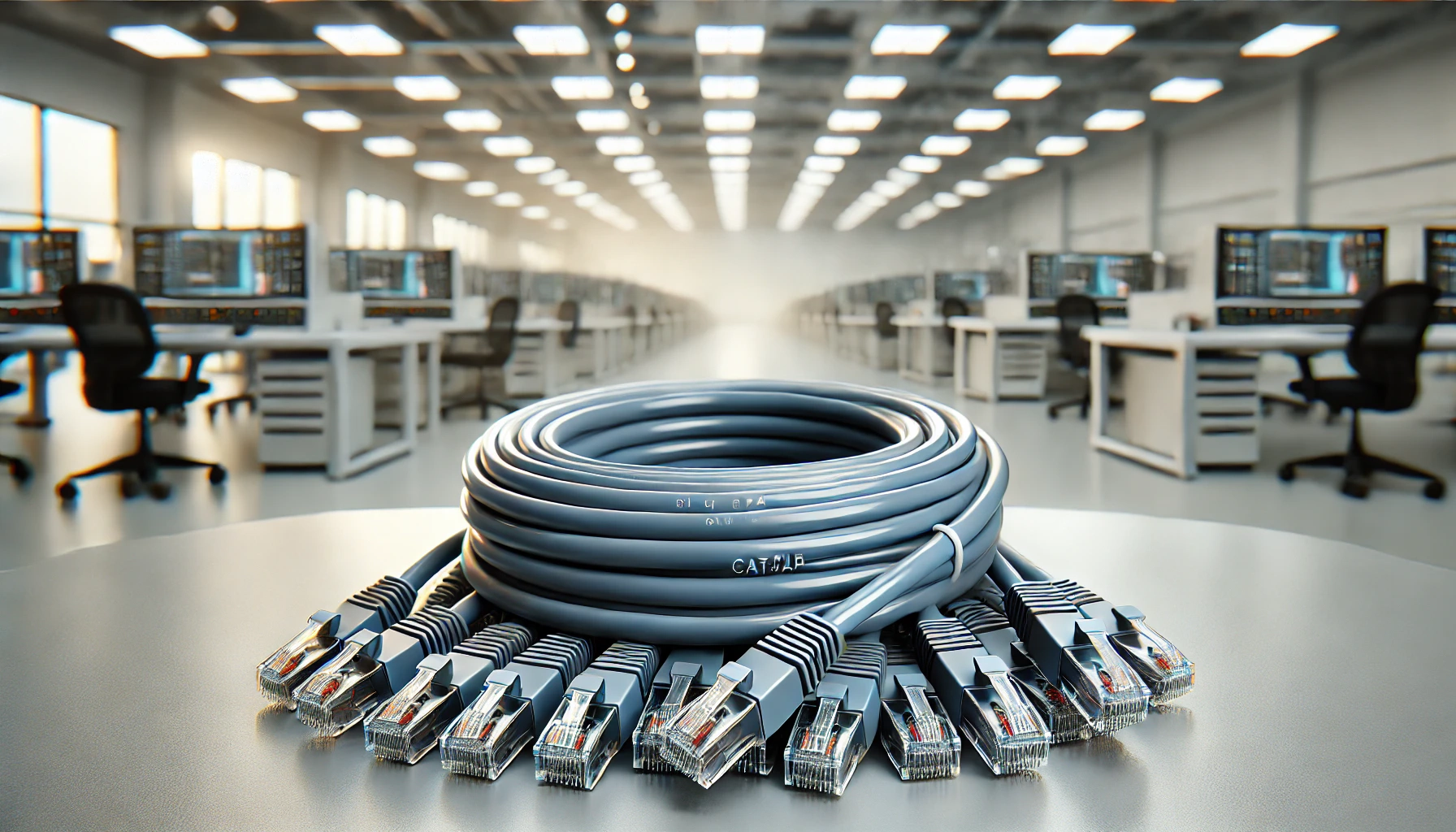CAT6A S/UTP Patch Kablo - 30cm, Gri