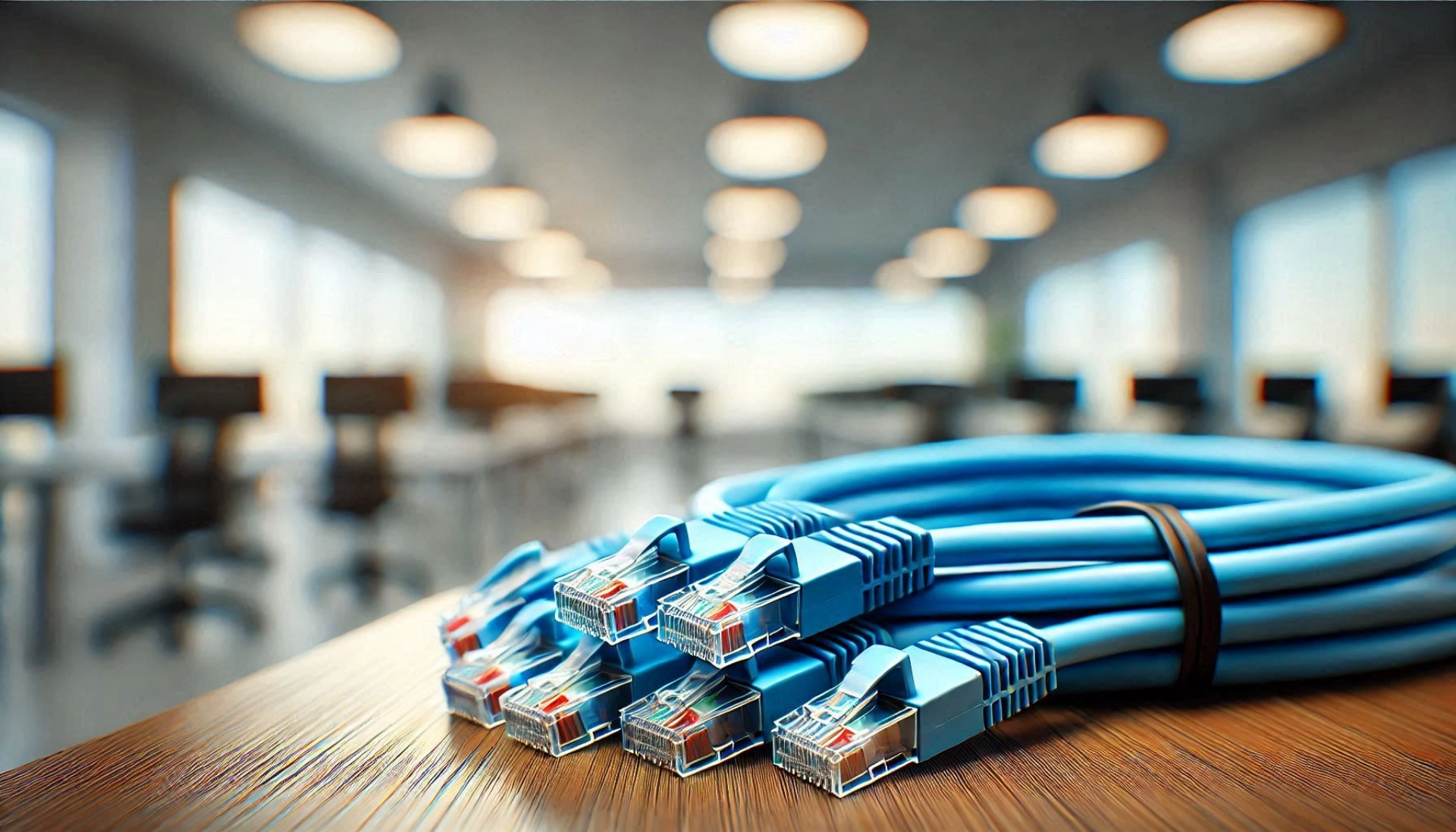 CAT6A S/UTP Patch Kablo - 50cm, Mavi