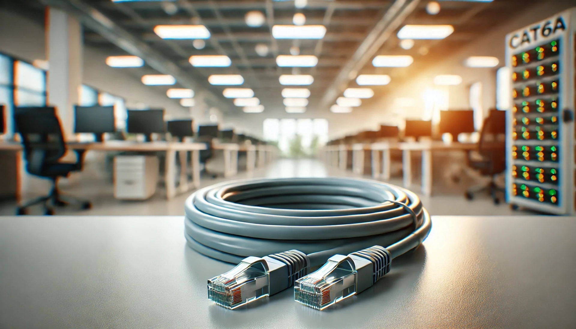 CAT6A SF/UTP Patch Kablo - 20 metre, Gri