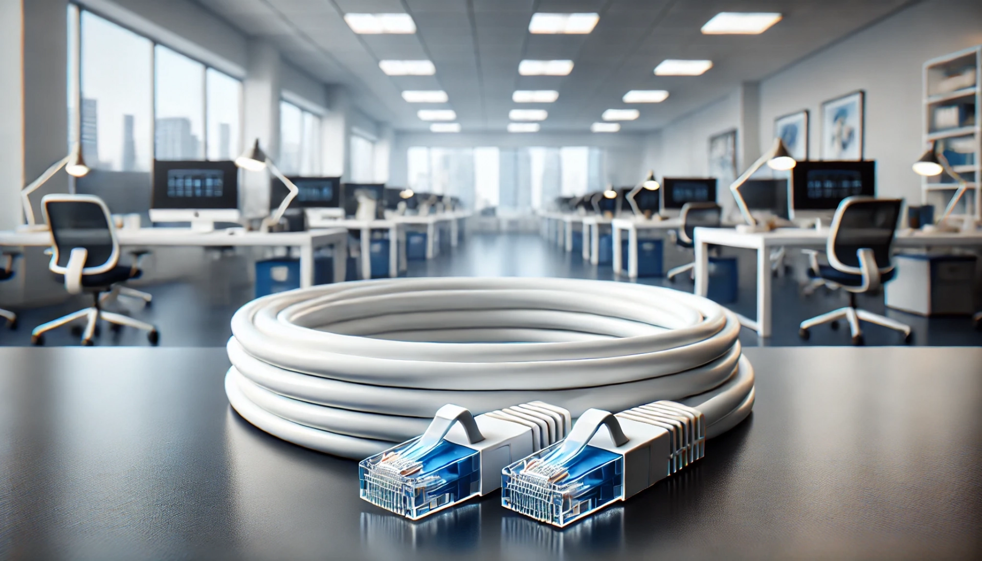 CAT6A SF/UTP Patch Kablo - 3 metre, Beyaz