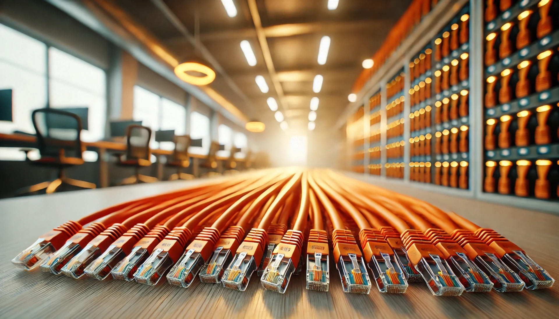 CAT6A SF/UTP Patch Kablo - 3 metre, Turuncu