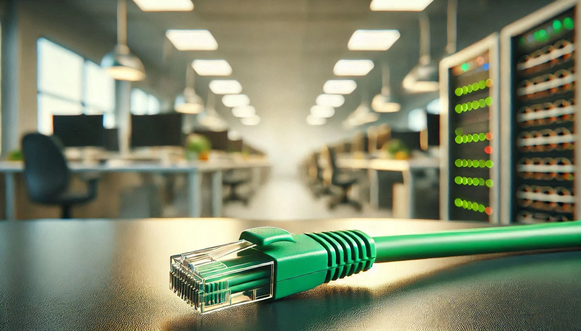 CAT6A SF/UTP Patch Kablo - 40 metre, Yeşil