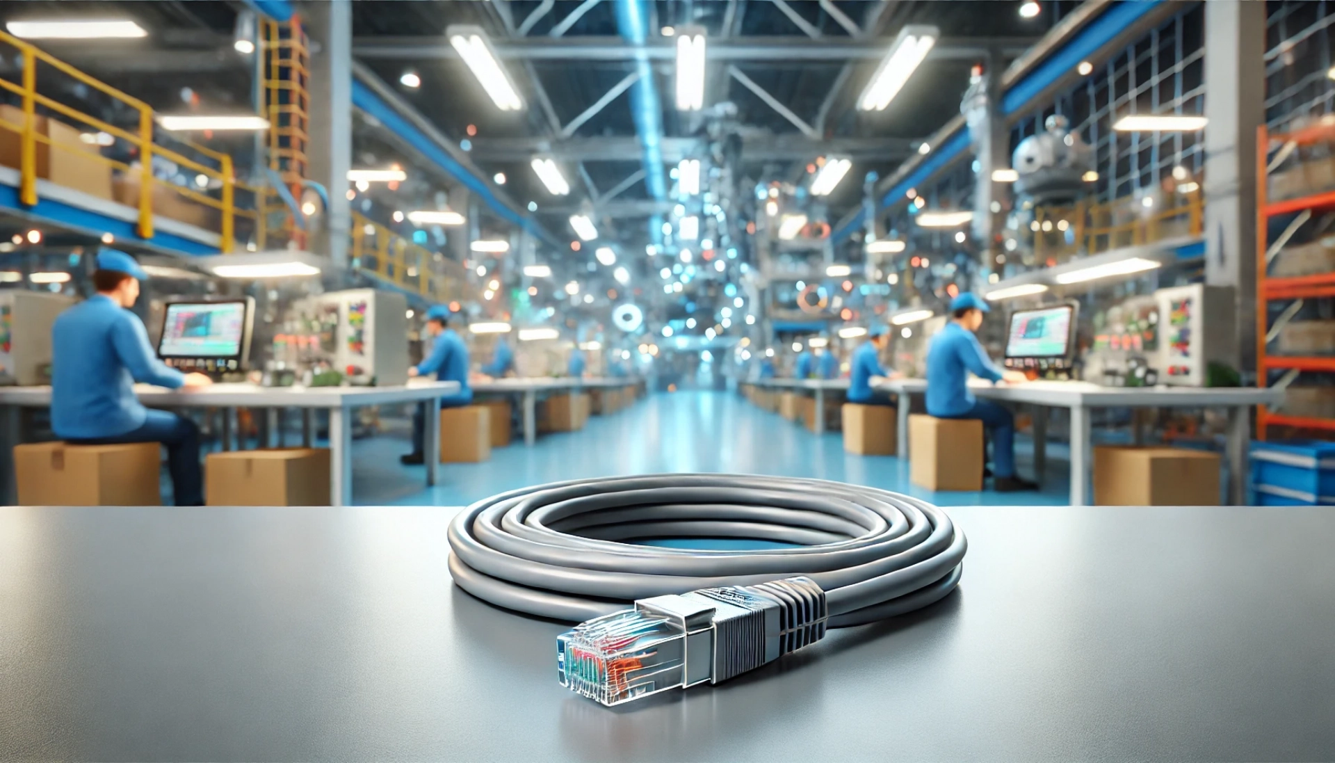 2m Gri U/FTP CAT6A Patch Kablo