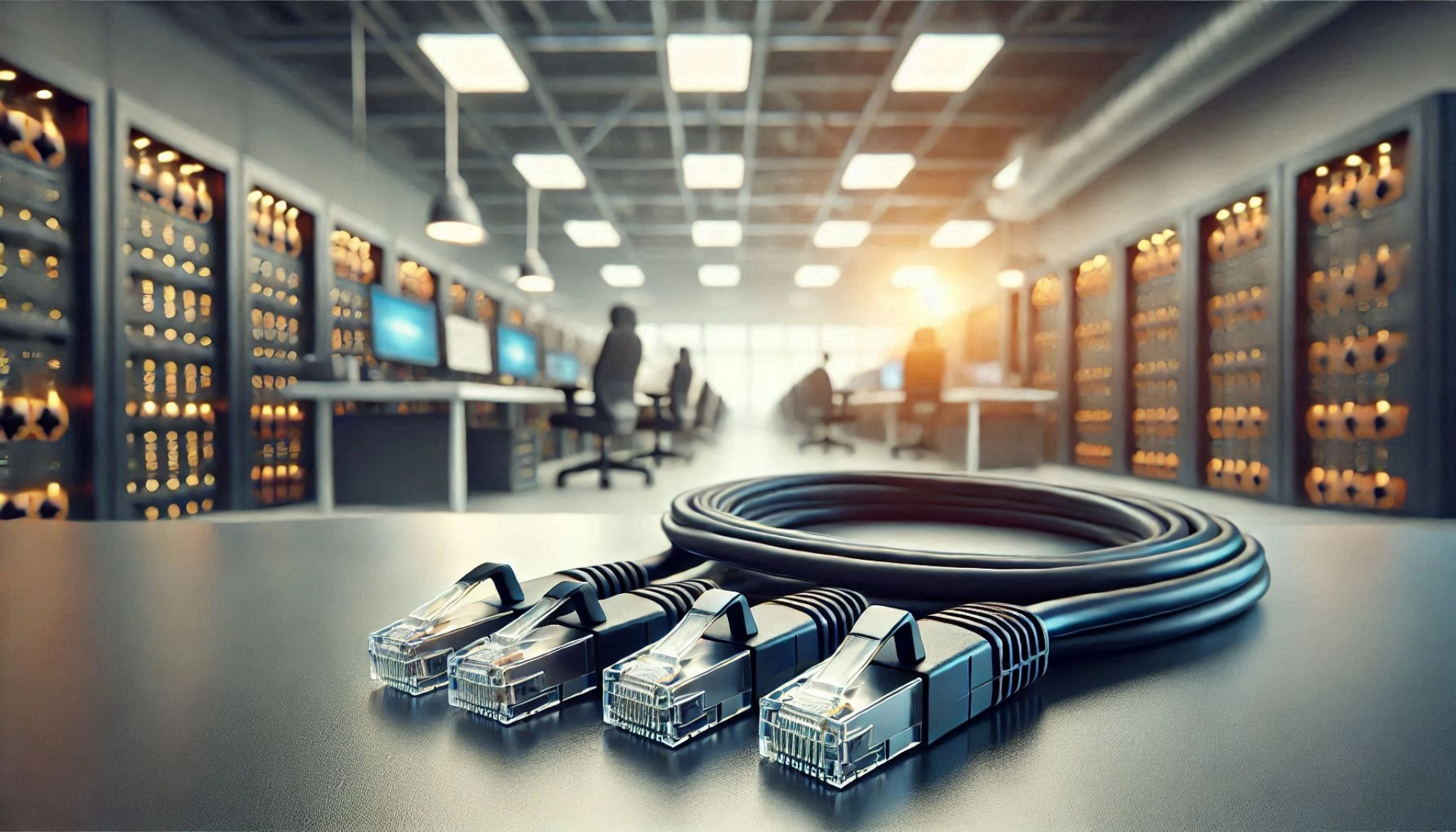 20cm Siyah U/FTP CAT6A Patch Kablo