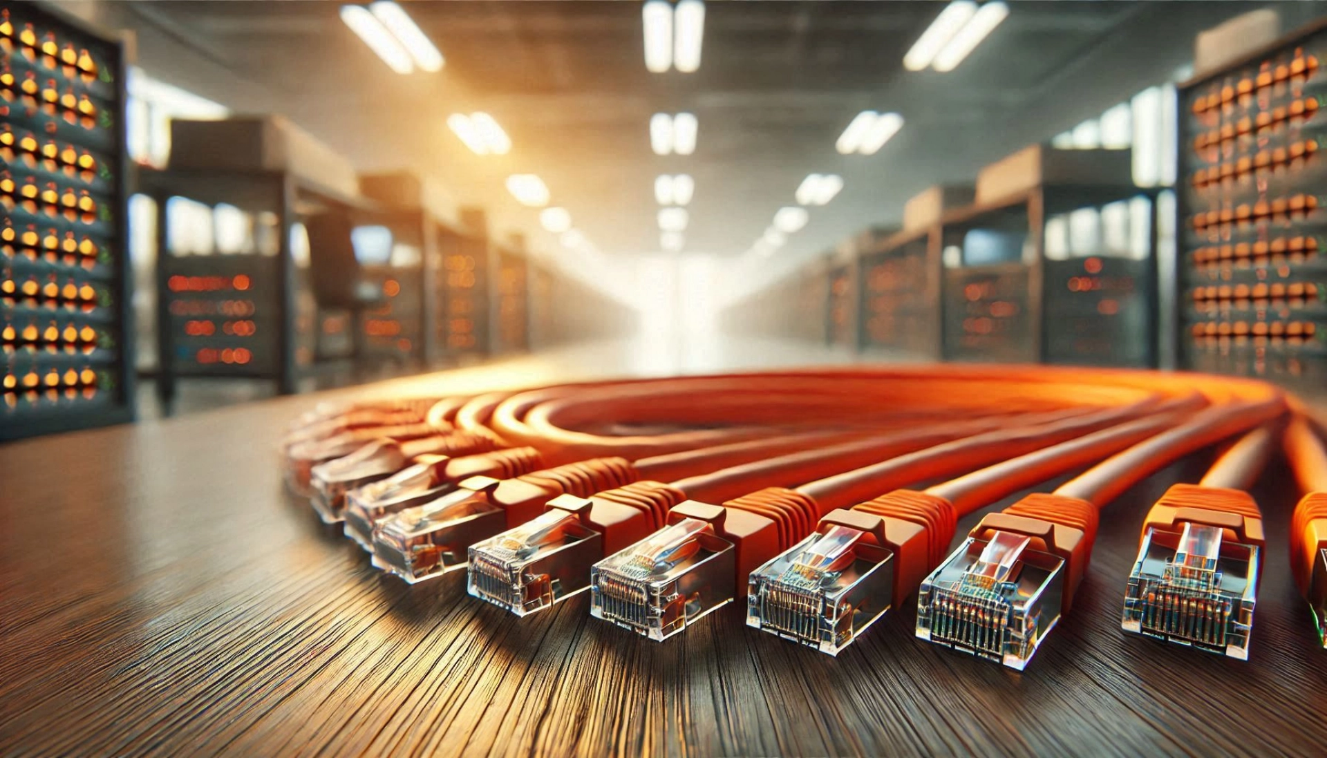 20cm Turuncu U/FTP CAT6A Patch Kablo