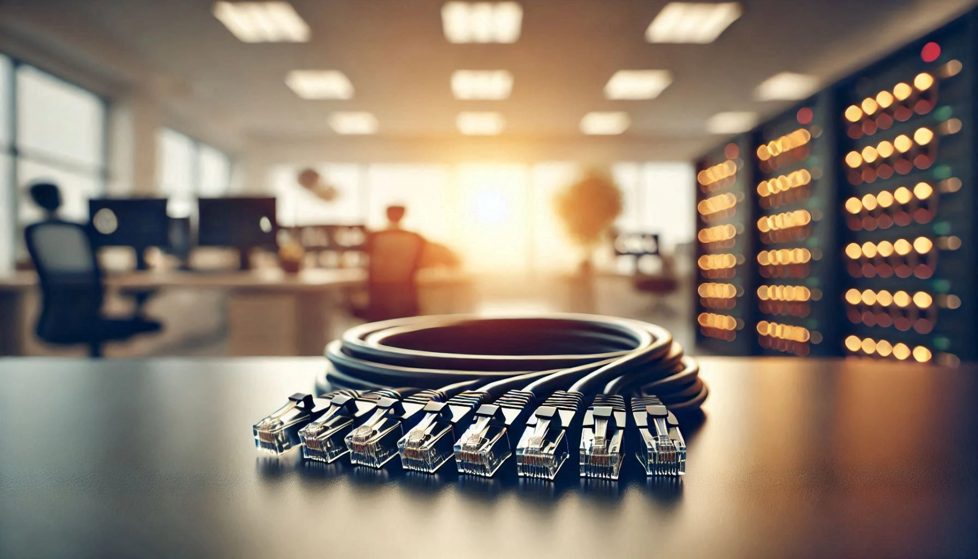 CAT6A U/FTP Patch Kablo - 3 metre, Siyah