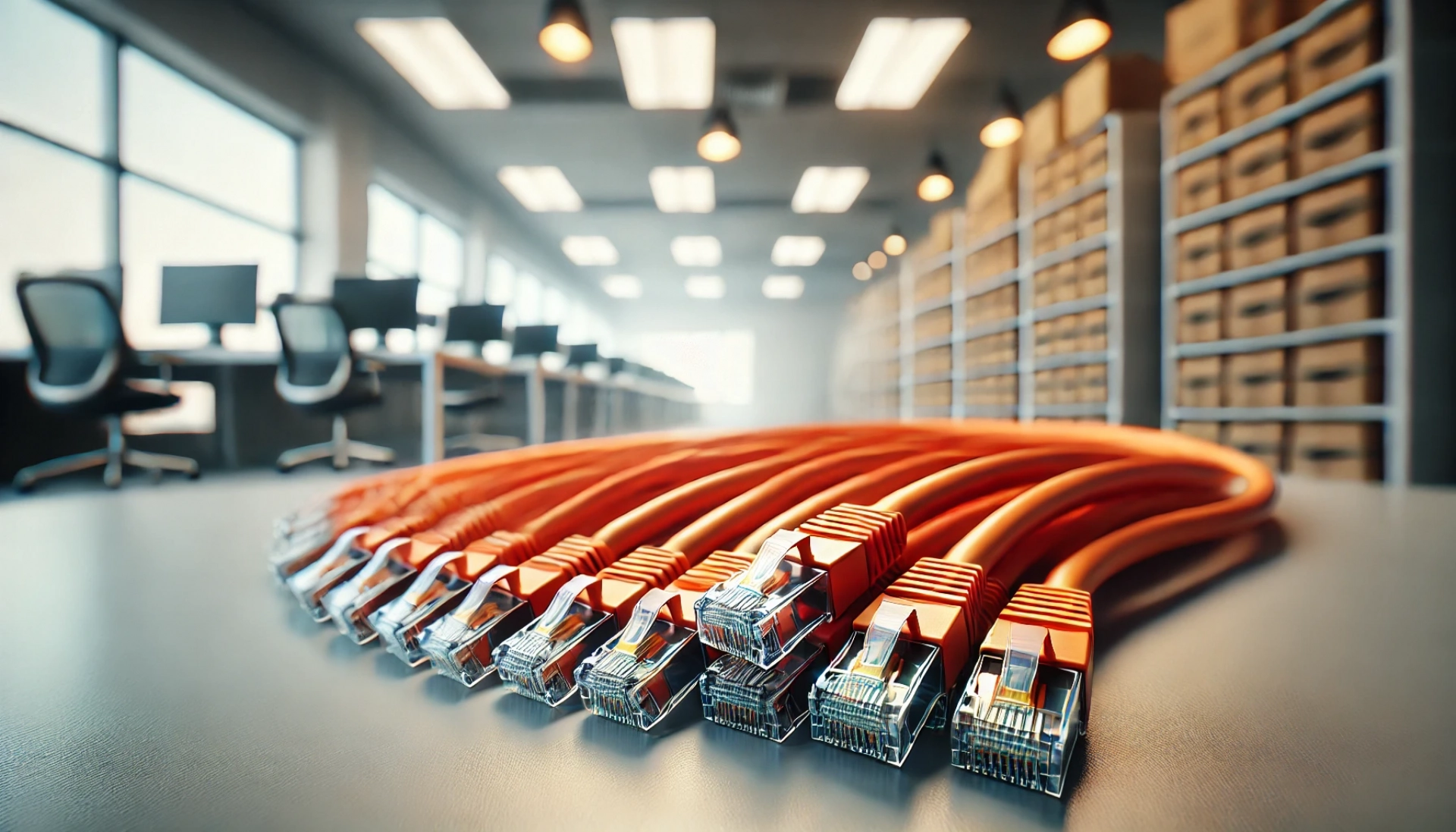 40m Turuncu U/FTP CAT6A Patch Kablo