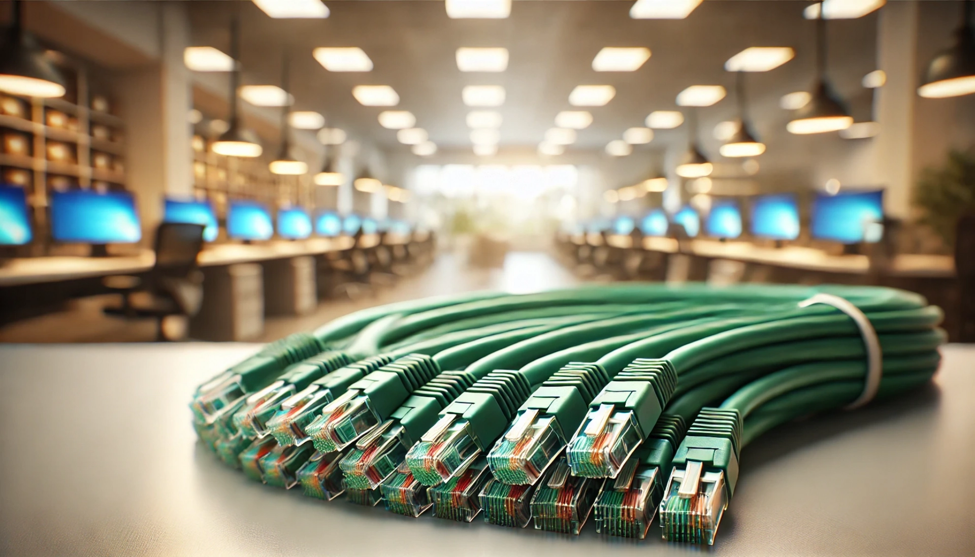 40m Yeşil U/FTP CAT6A Patch Kablo