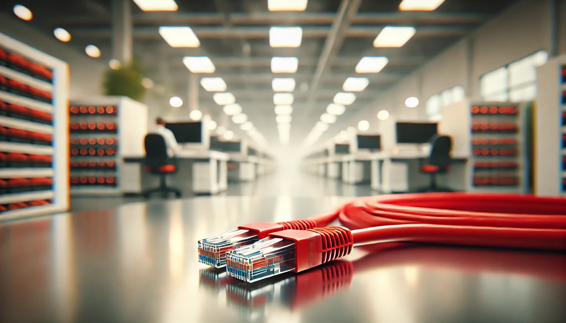 5m Kırmızı U/FTP CAT6A Patch Kablo