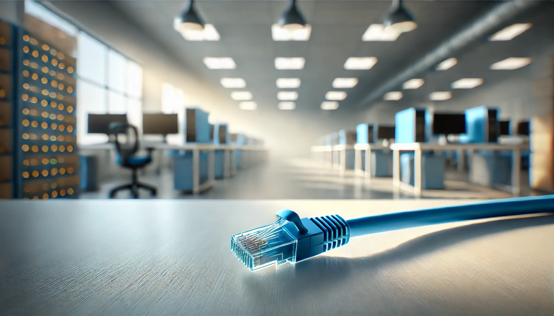 5m Mavi U/FTP CAT6A Patch Kablo