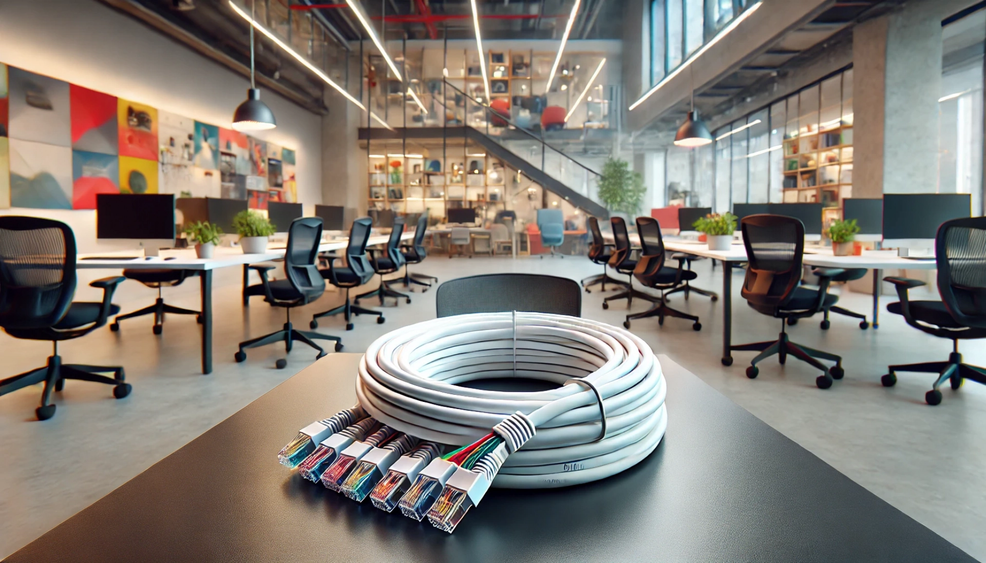 CAT6A U/UTP Patch Kablo - 1 metre, Beyaz