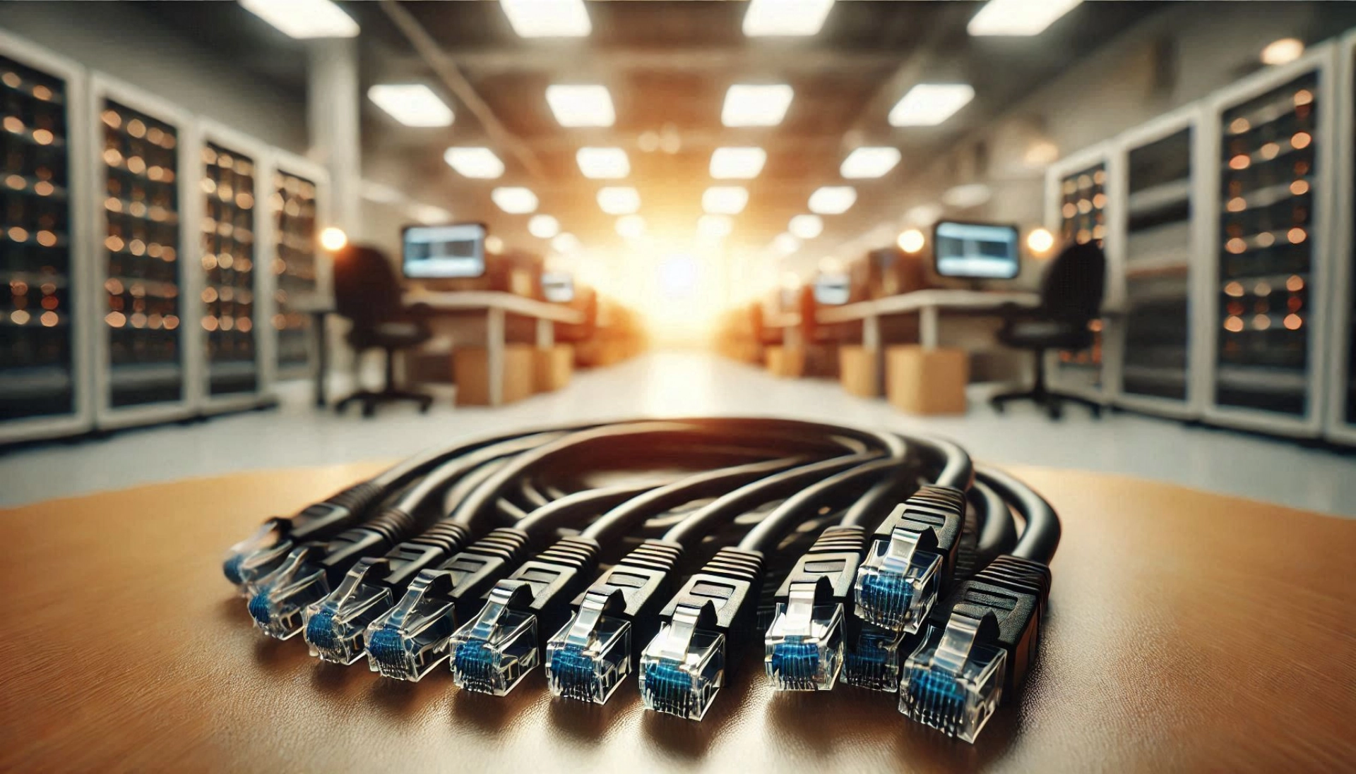 20cm Siyah U/UTP CAT6A Patch Kablo