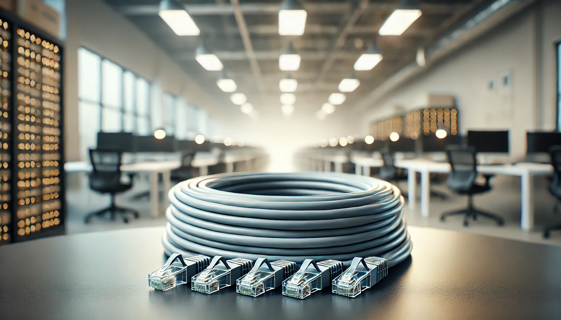 30cm Gri U/UTP CAT6A Patch Kablo