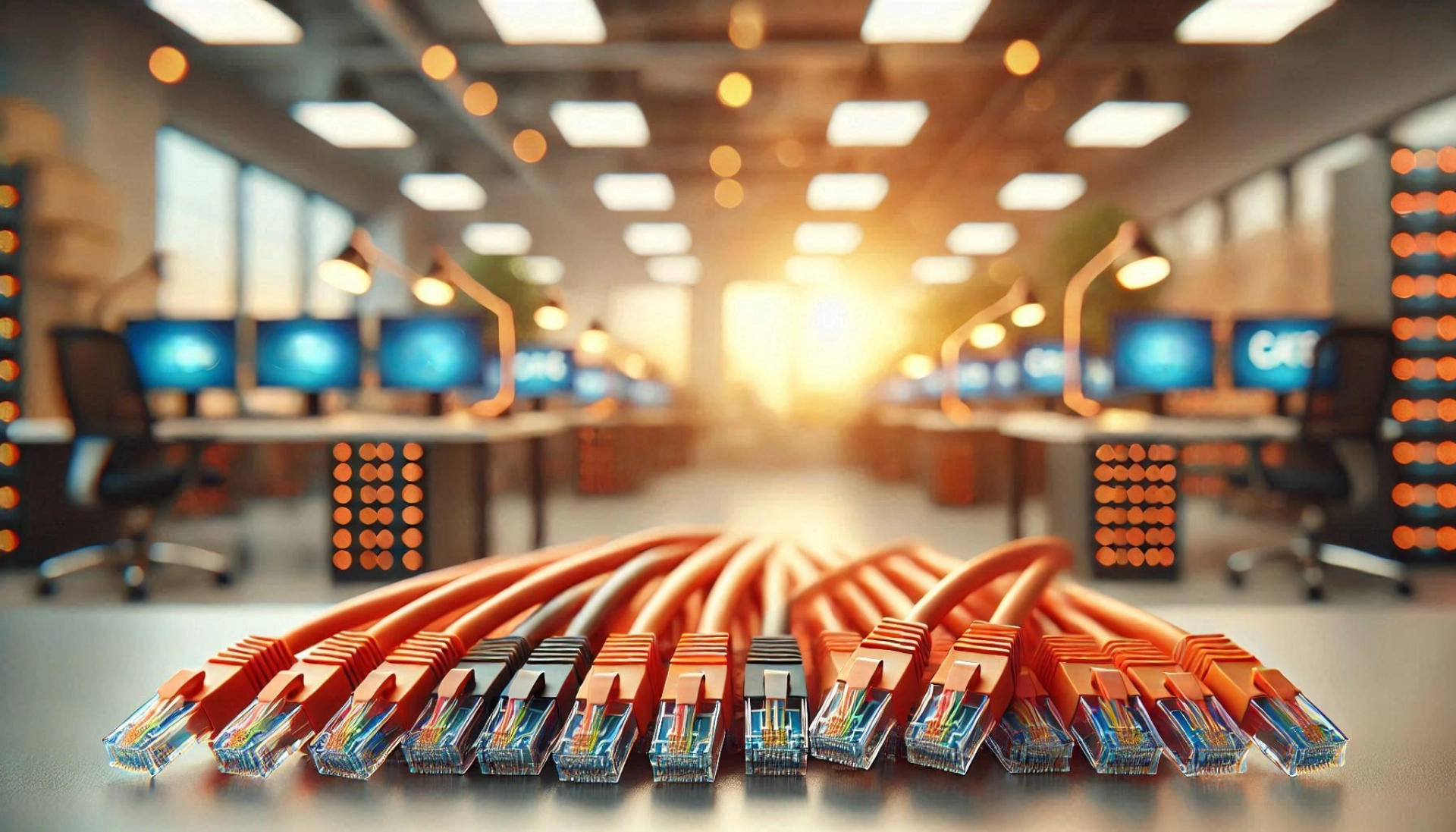 50m Turuncu U/UTP Patch Kablo CAT6A