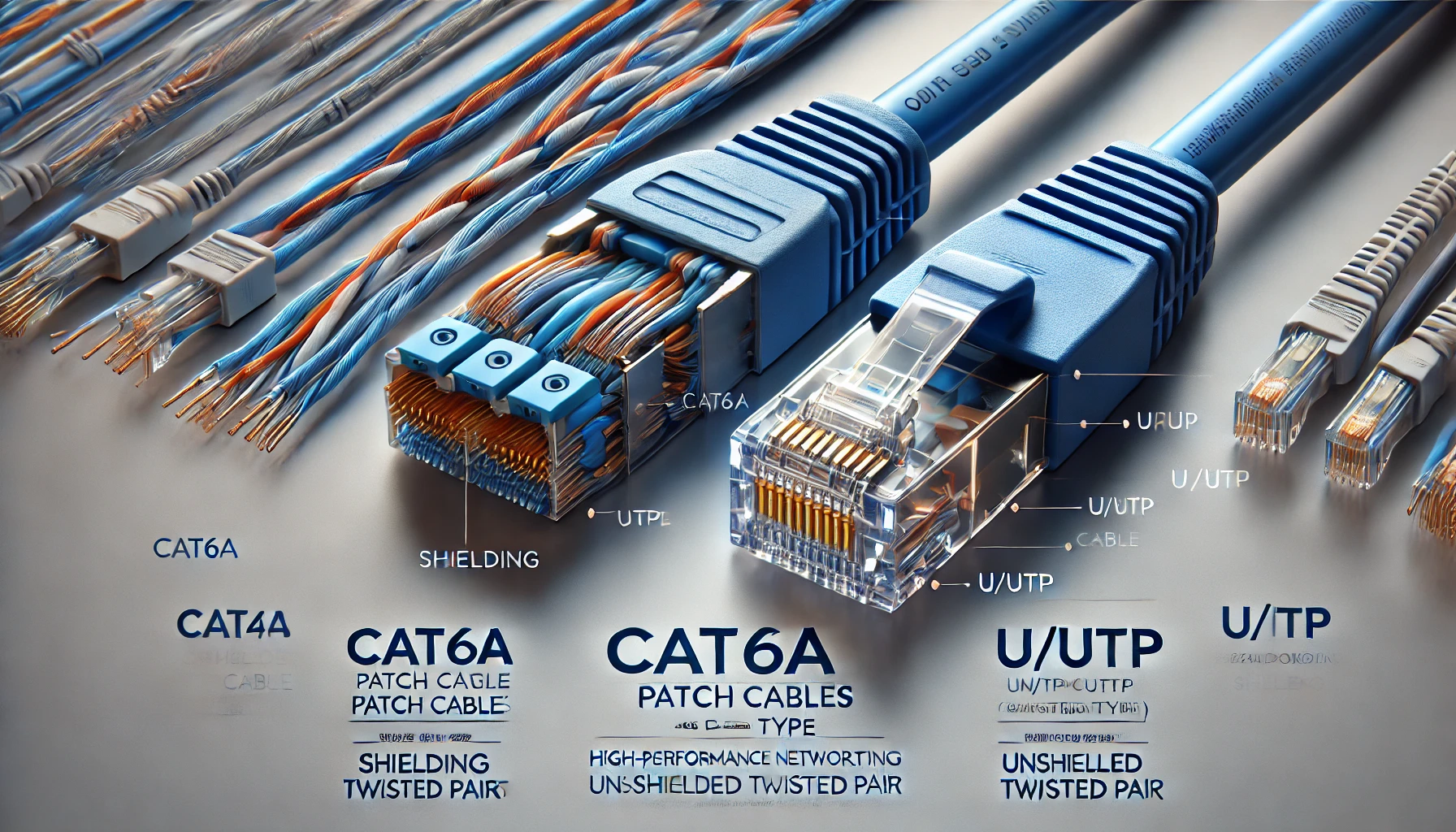 CAT6A ve U/UTP Kablo Arasındaki Farklar ve Kullanım Alanları