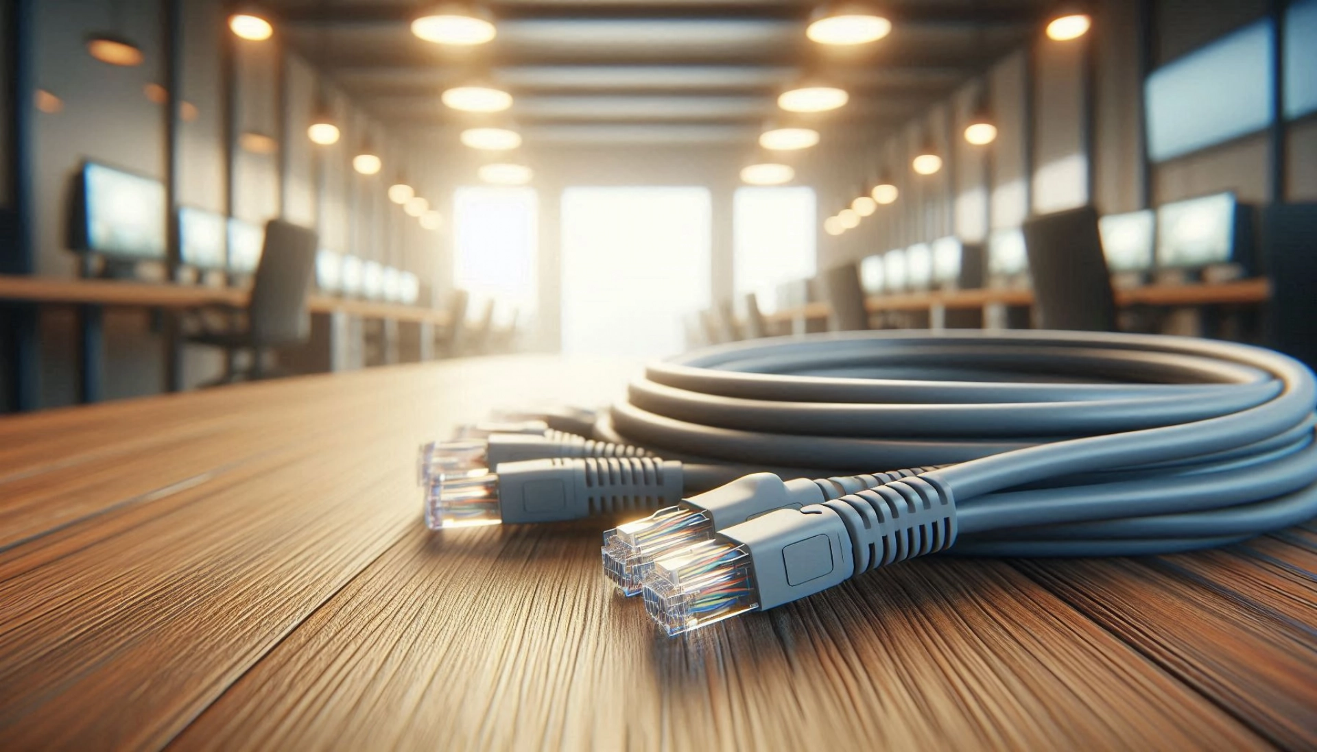 CAT7 Patch Kablo - 1 metre, Gri