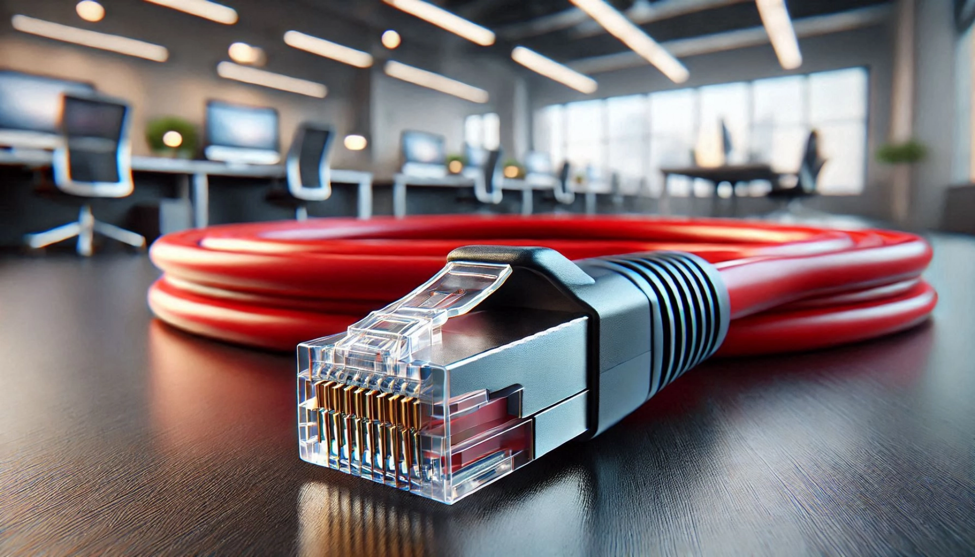 CAT7 Patch Kablo - 1 metre, Kırmızı