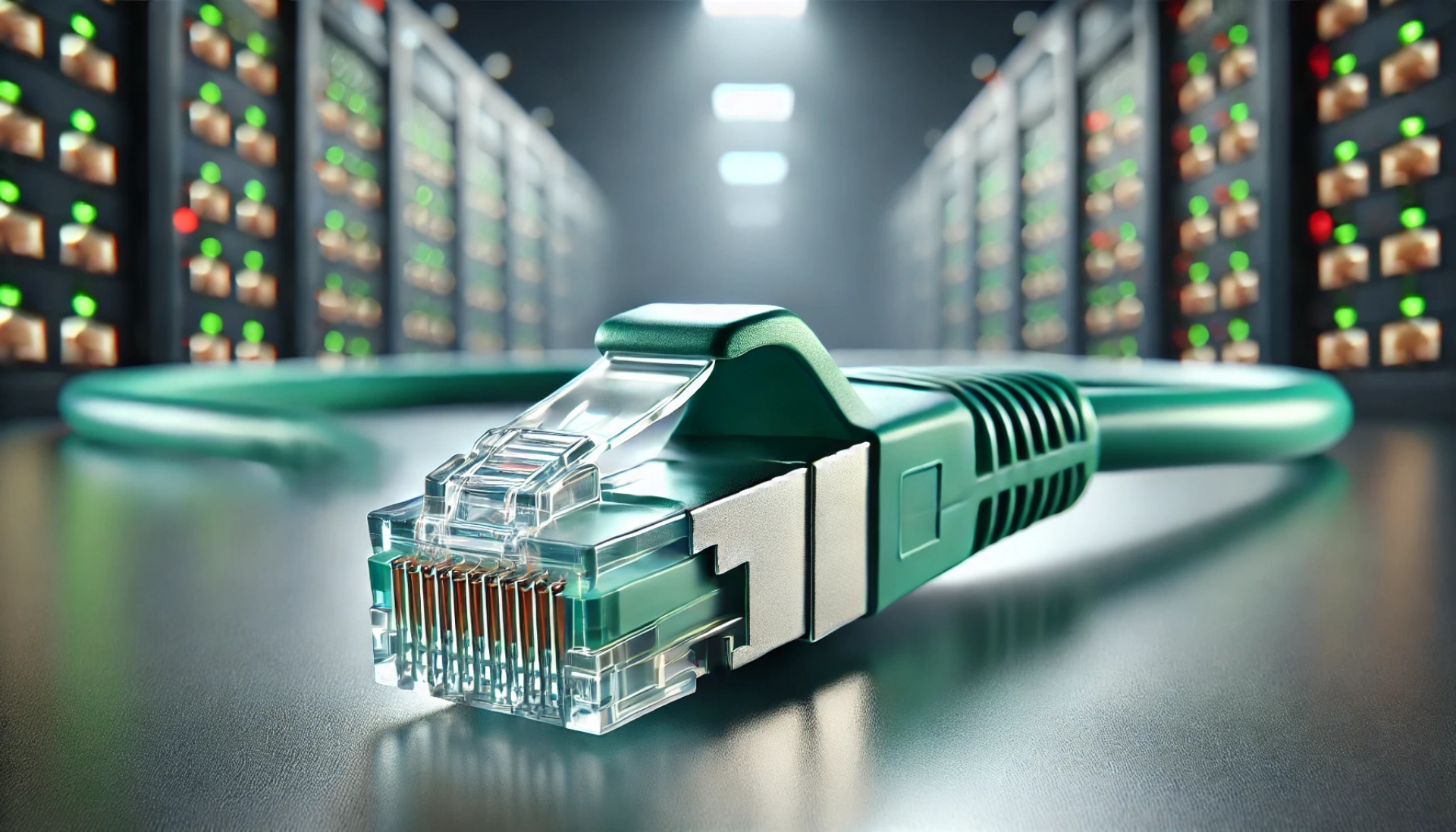 1m Yeşil CAT7 Patch Kablo