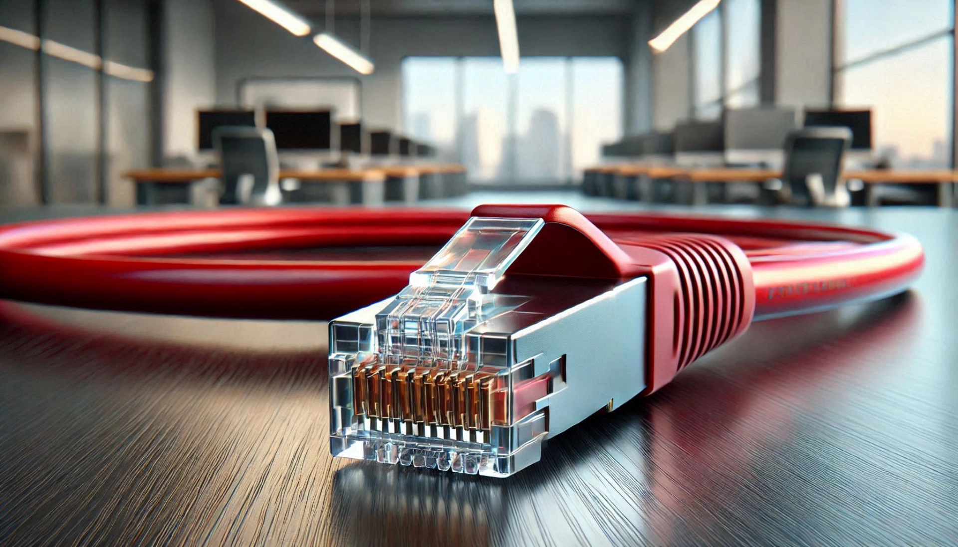 CAT7 Patch Kablo - 10 metre, Kırmızı