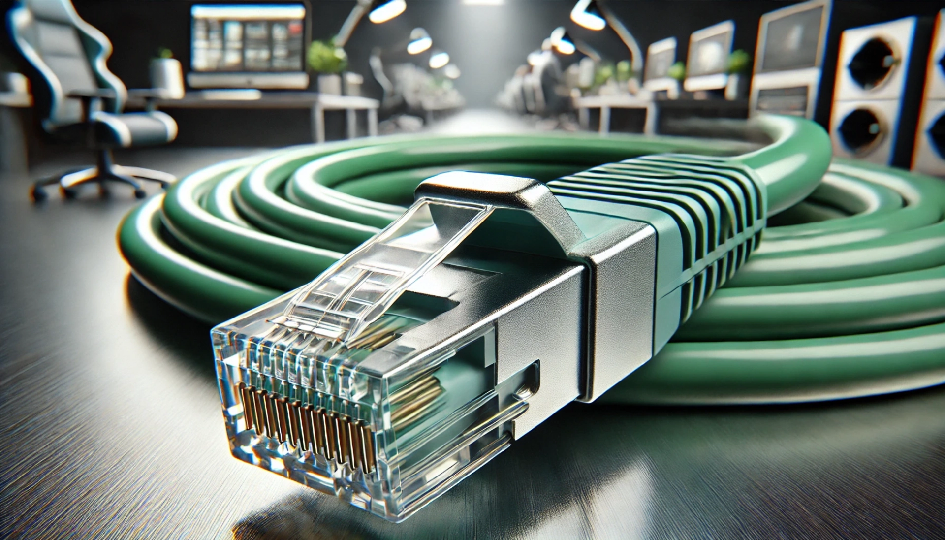 10m Yeşil CAT7 Patch Kablo