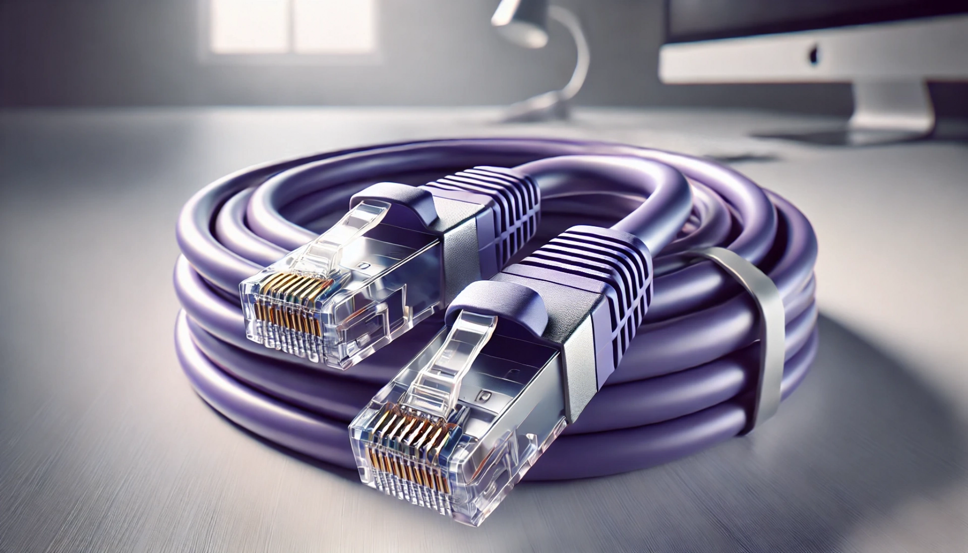 CAT7 Patch Kablo - 25 metre, Mor