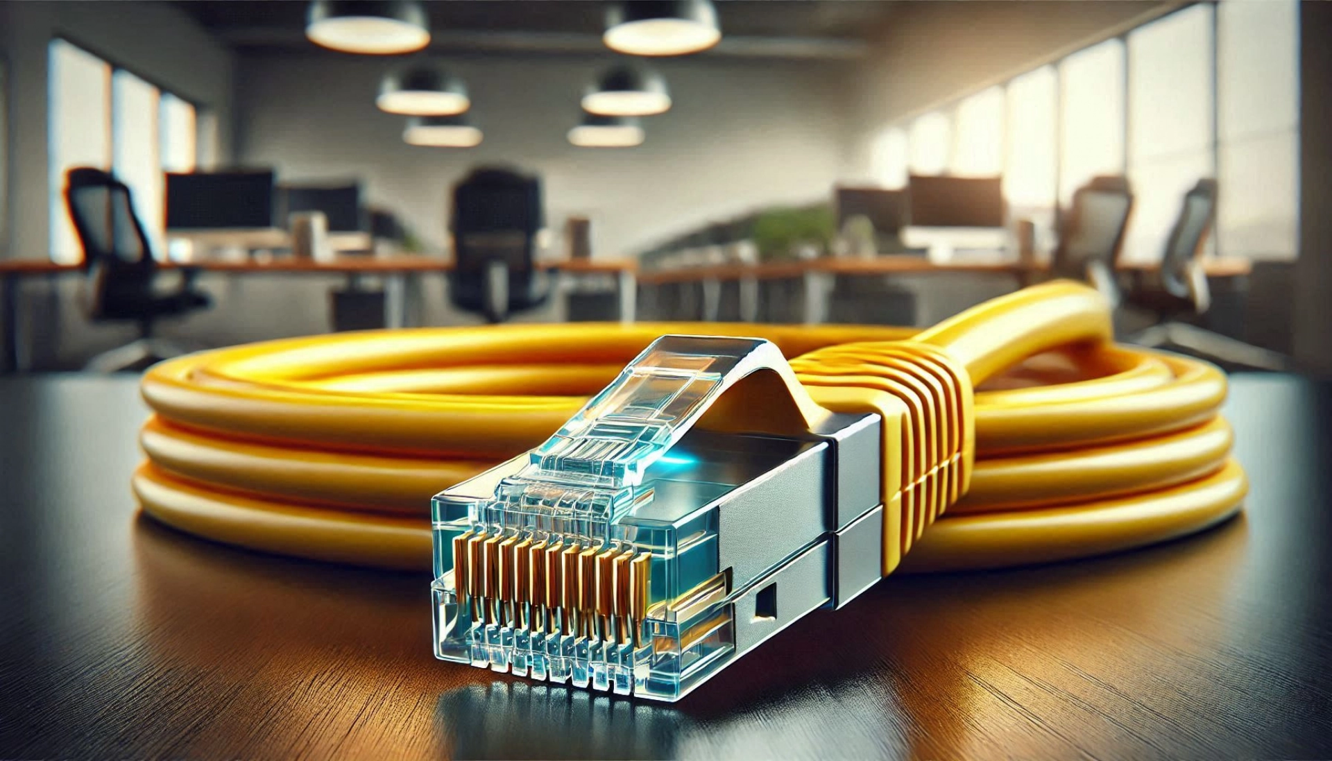 25m Sarı CAT7 Patch Kablo