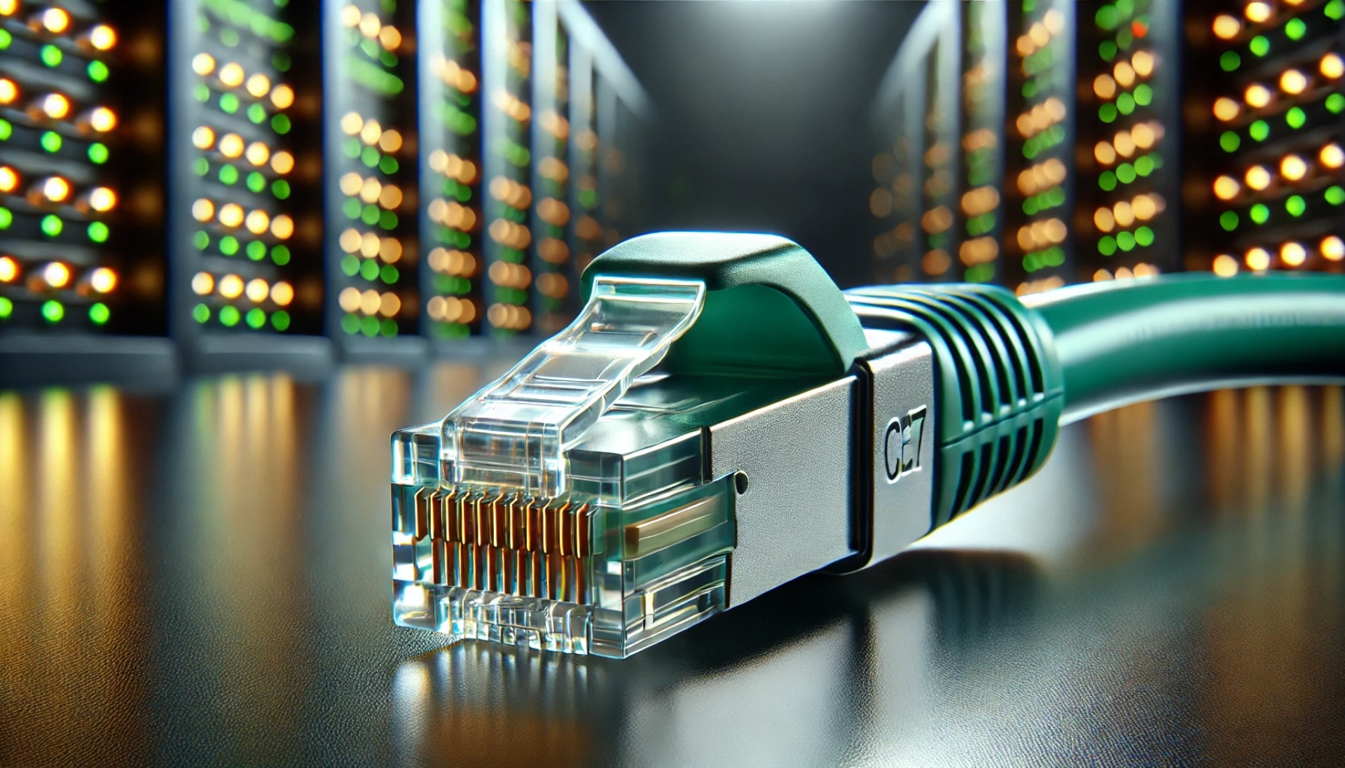 CAT7 Patch Kablo - 3 metre, Yeşil