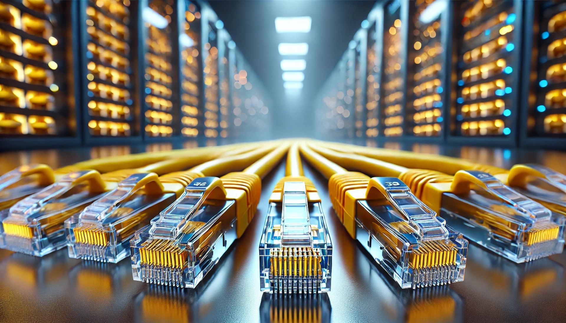 30m Sarı CAT7 Patch Kablo