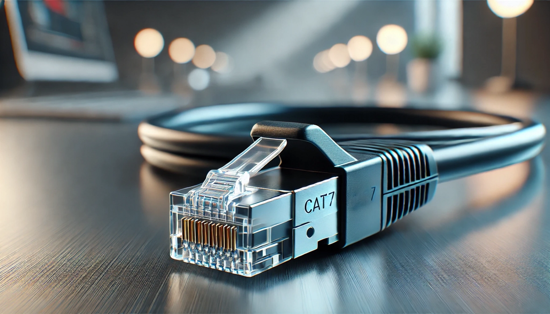 CAT7 Patch Kablo - 30 metre, Siyah