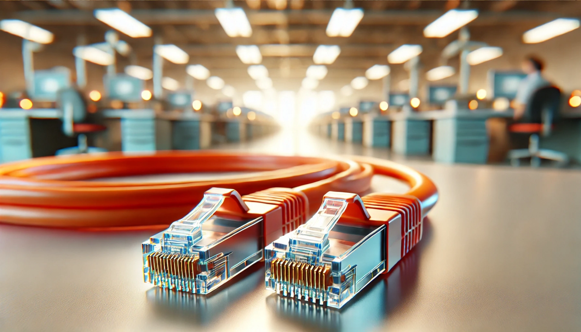 30m Turuncu CAT7 Patch Kablo