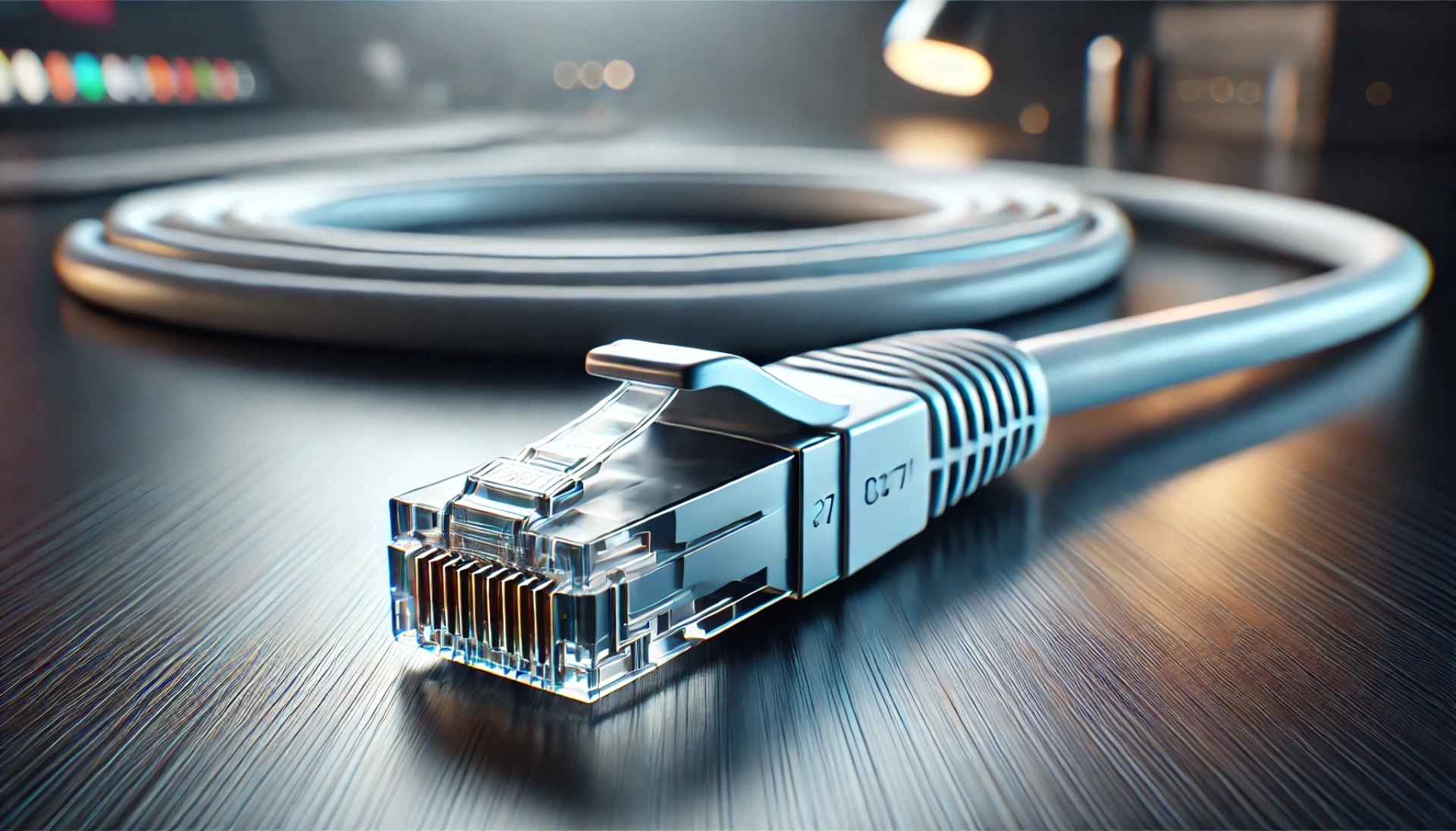 30cm Beyaz CAT7 Patch Kablo