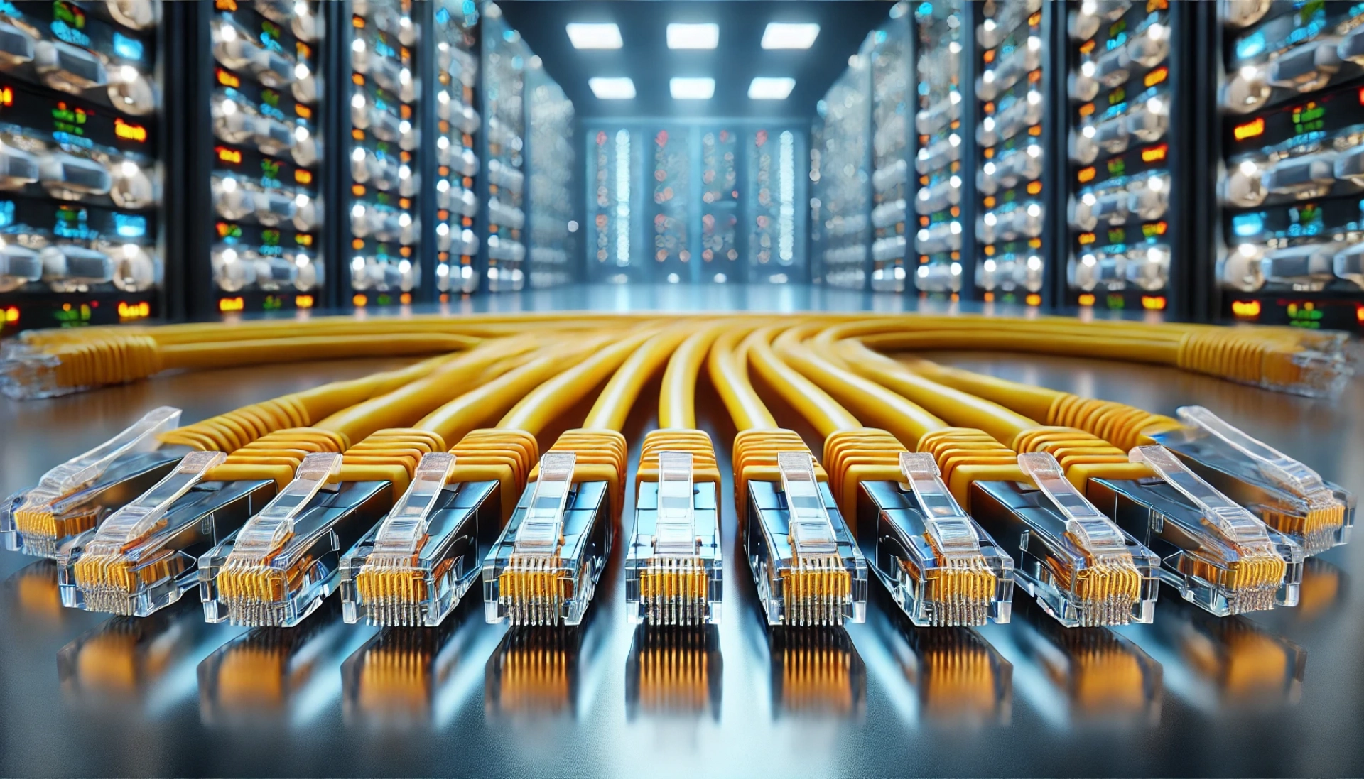 CAT7 Patch Kablo - 40 metre, Sarı