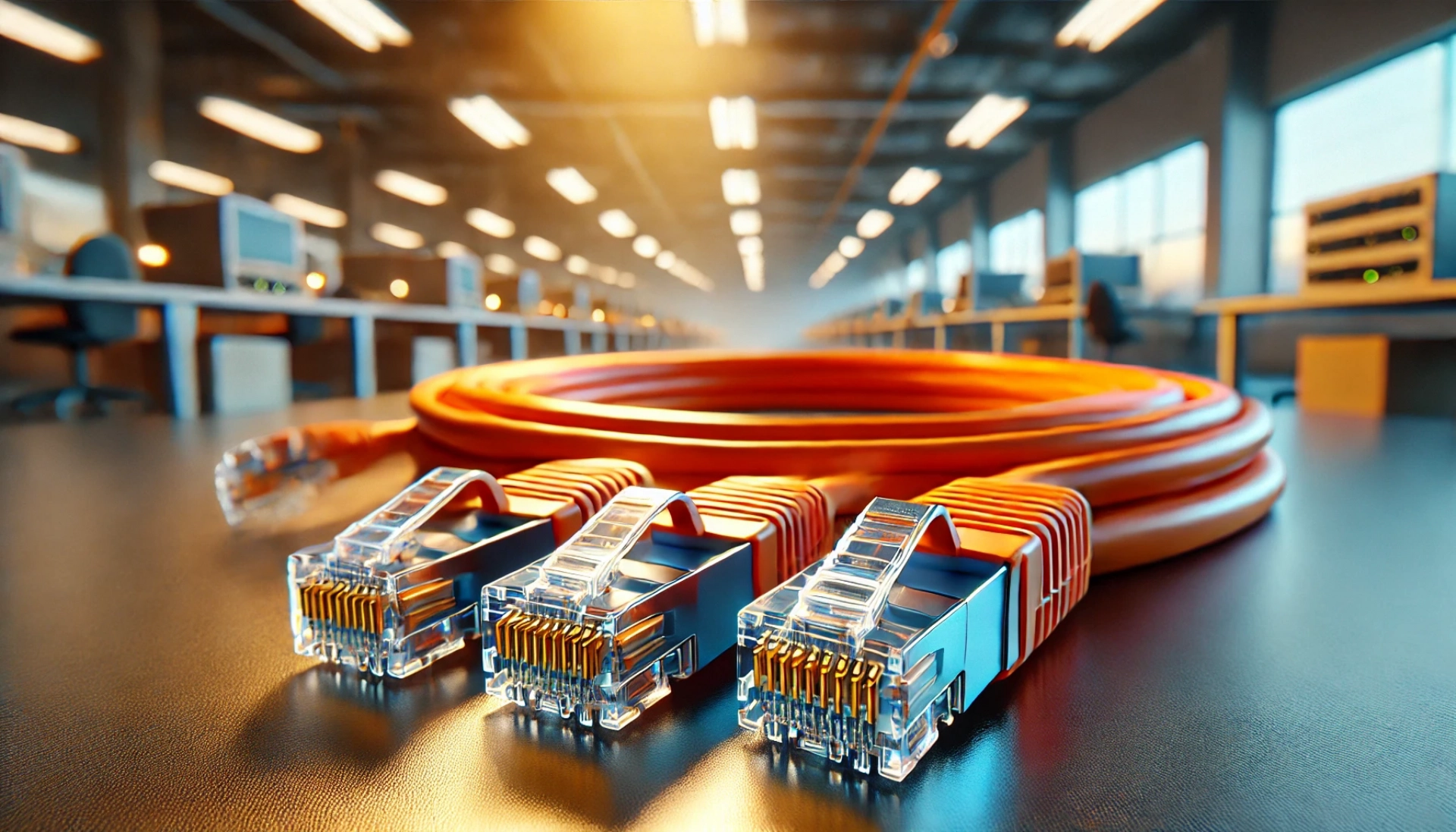 40m Turuncu CAT7 Patch Kablo