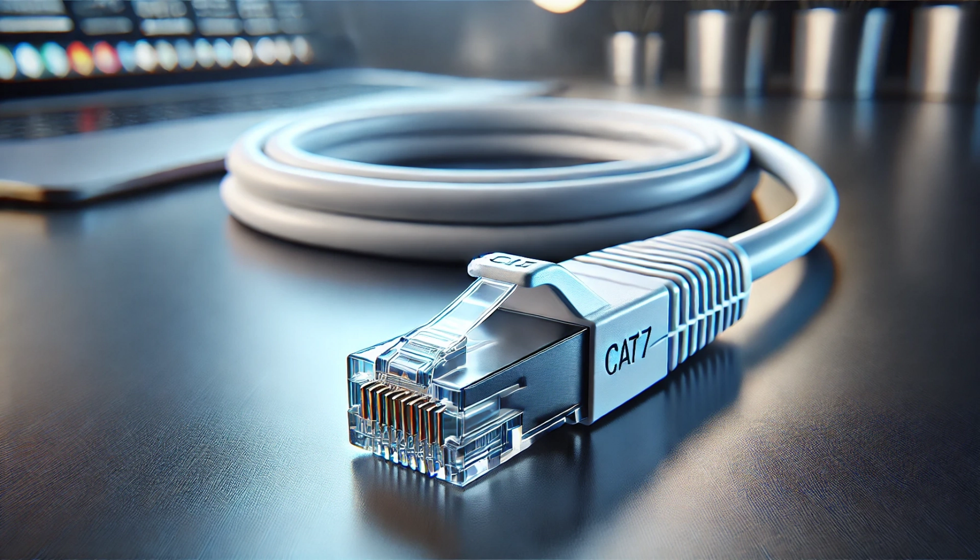 CAT7 Patch Kablo - 5 metre, Beyaz