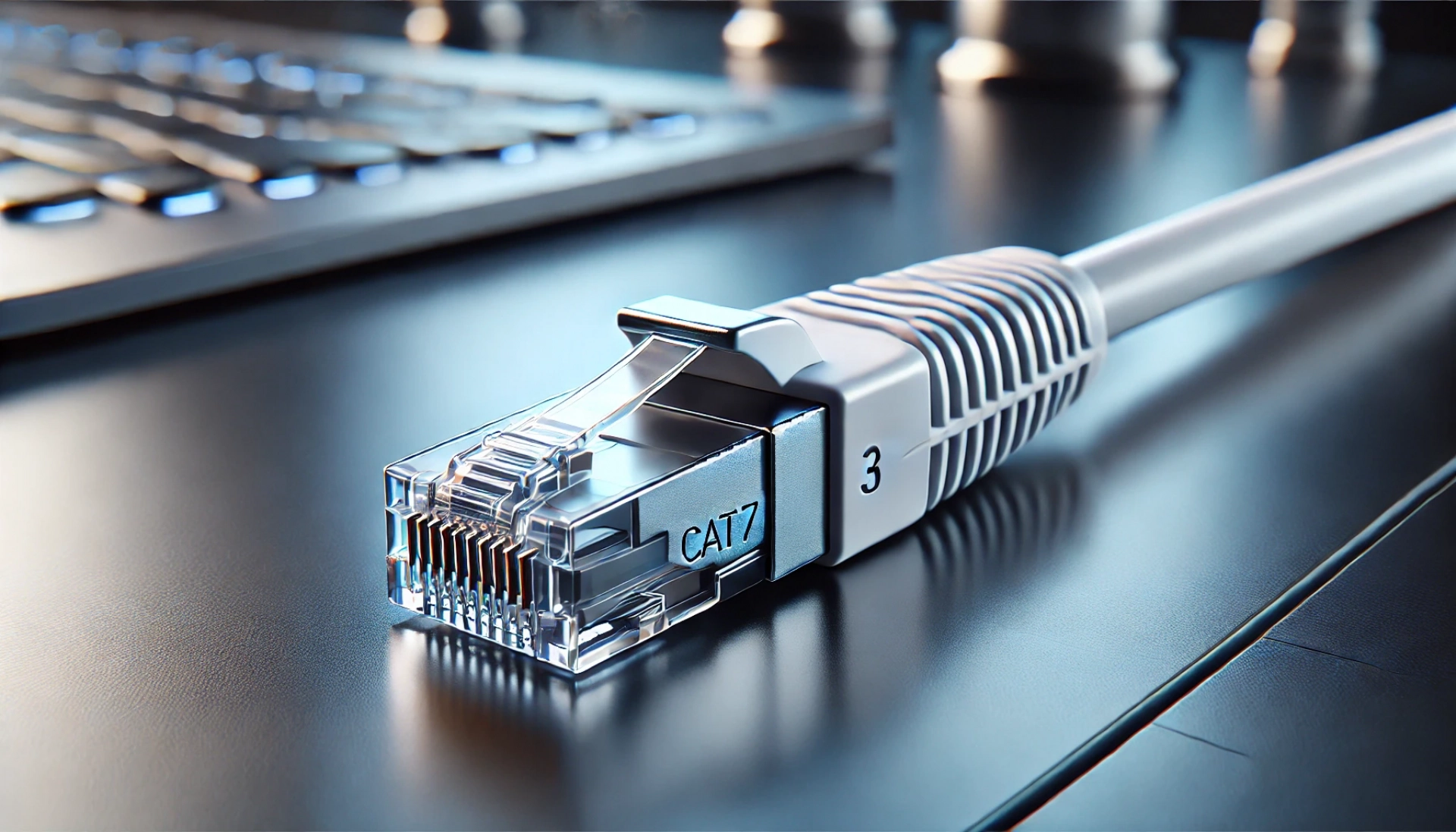 CAT7 Patch Kablo - 50 metre, Beyaz