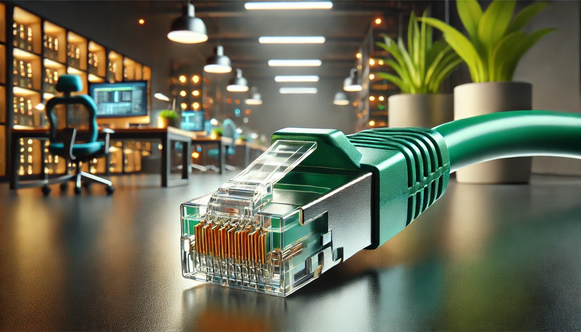 CAT7 Patch Kablo - 50 metre, Yeşil