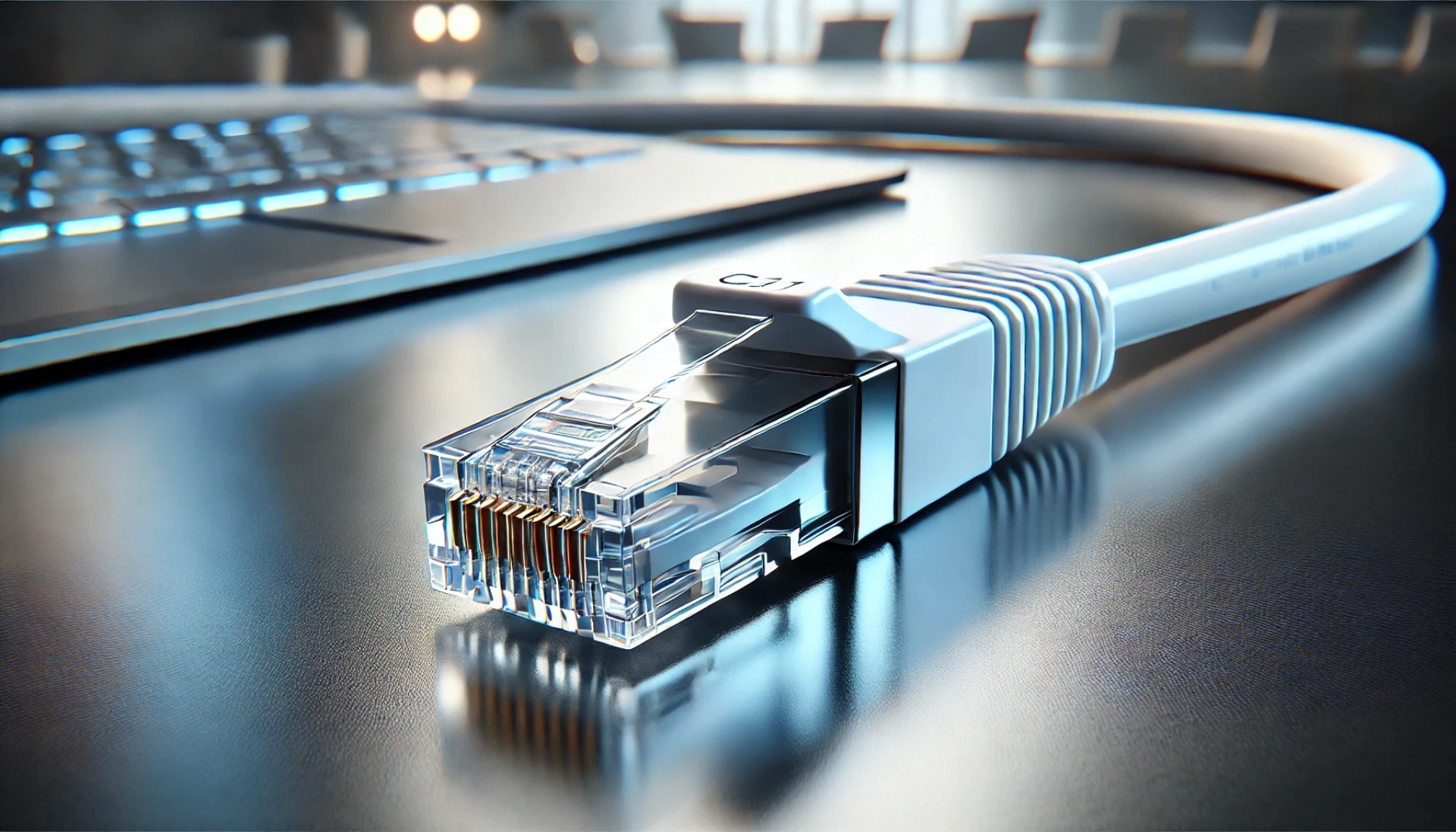 50cm Beyaz CAT7 Patch Kablo