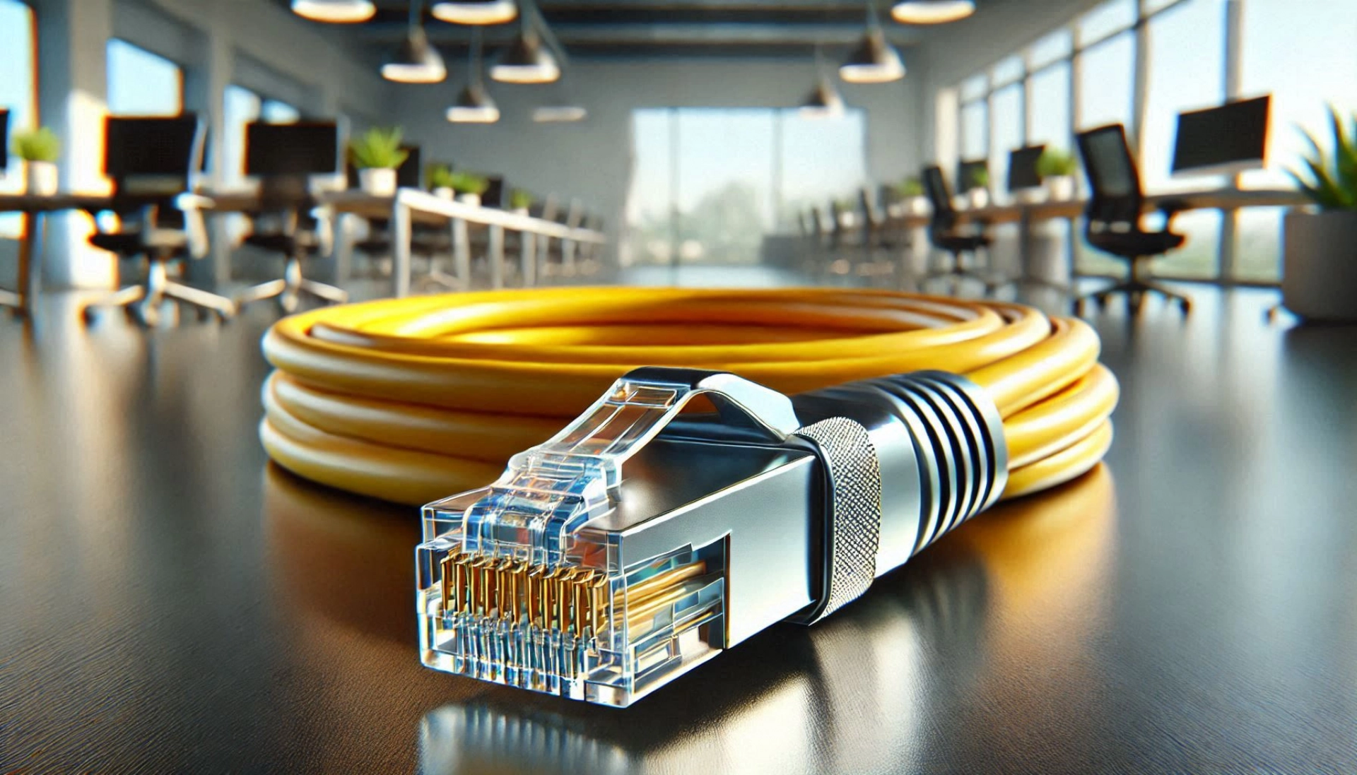 5m Sarı CAT7 Patch Kablo