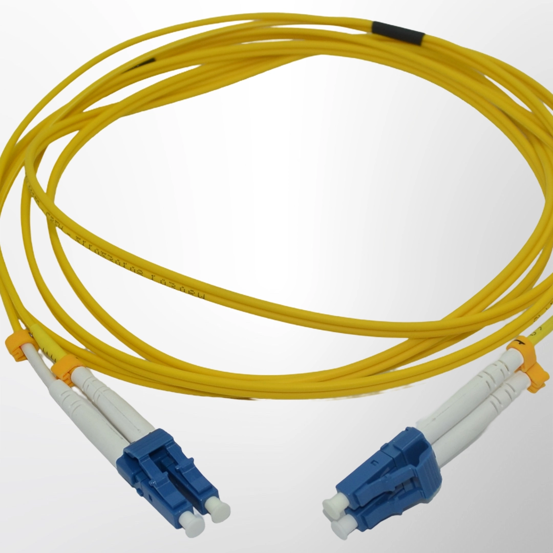 LC-LC Single Mode Duplex Fiber Patch Cord - UPC