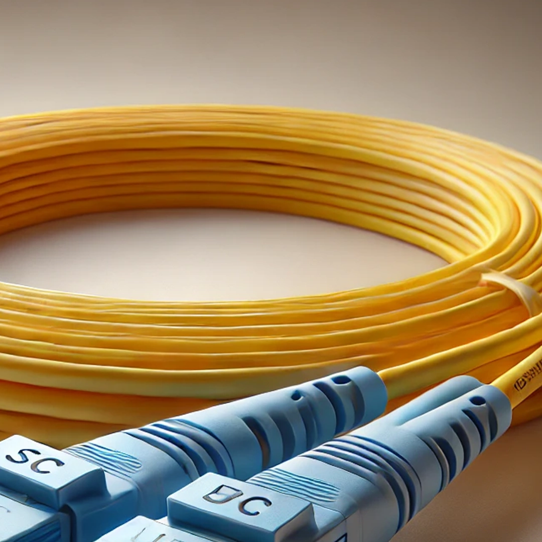 SC-SC Single Mode Duplex Fiber Patch Cord - APC