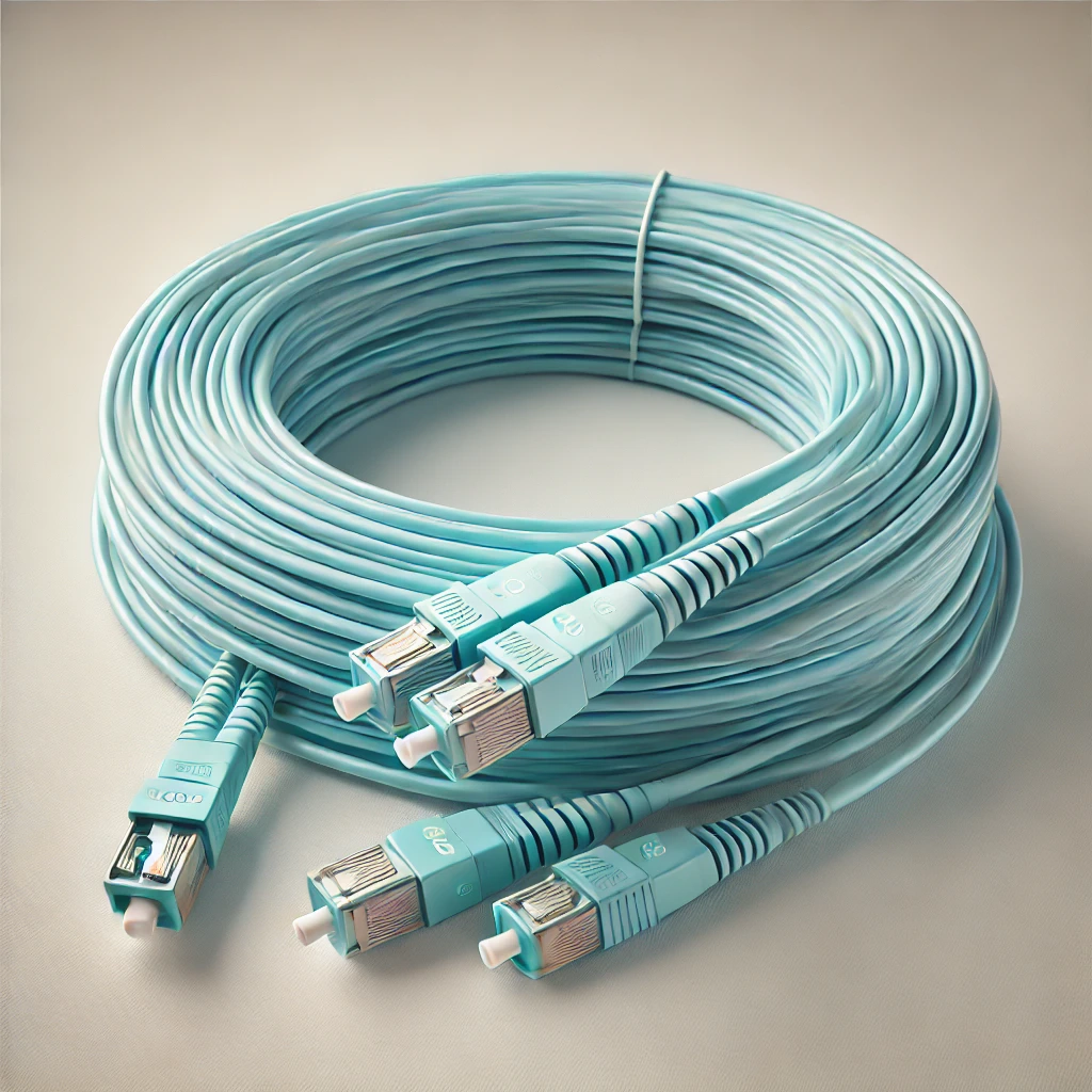 SC-SC Multi Mode Simplex Fiber Patch Cord - OM3