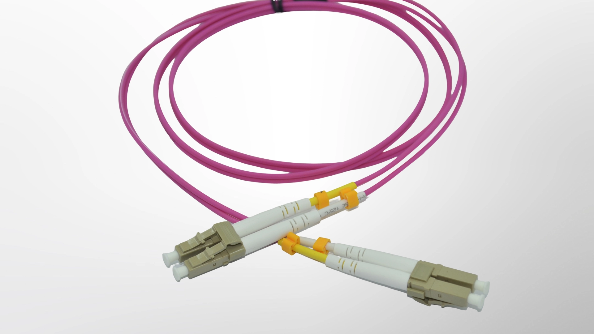 Fiber Patch Cord : LC-LC OM4 Duplex MM