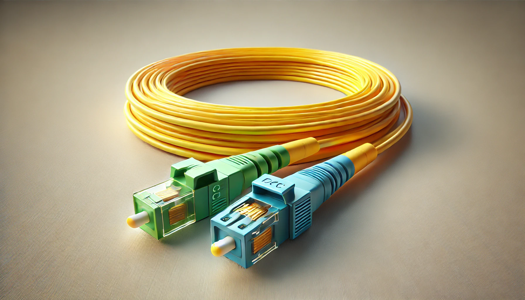 SC/APC-SC/UPC Single Mode Simplex Fiber Patch Cord