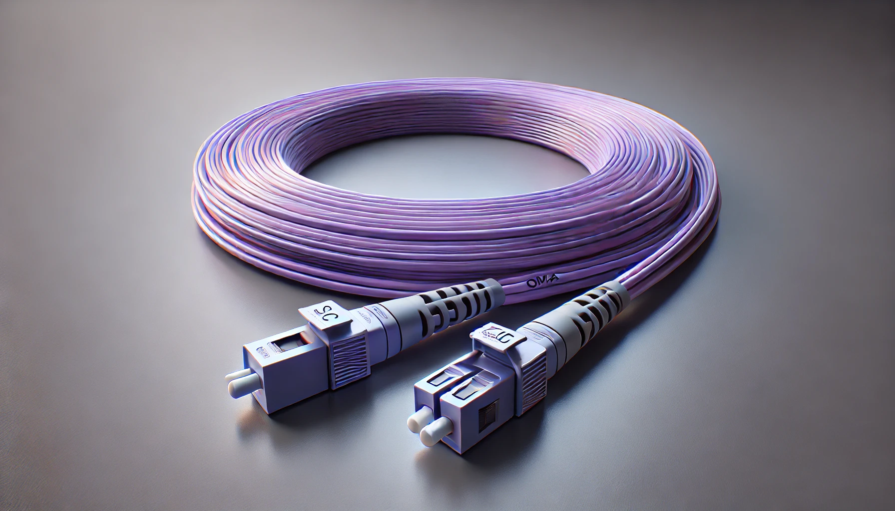 SC-LC Multi Mode Simplex Fiber Patch Cord - OM4