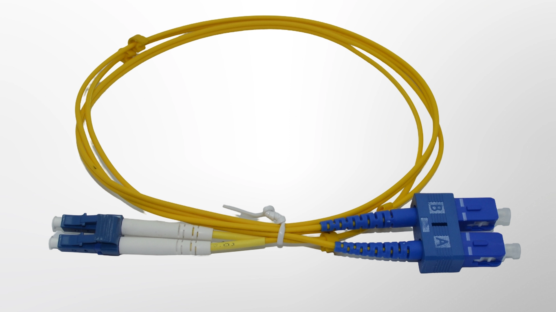 SC-LC Single Mode Duplex Fiber Patch Cord - UPC