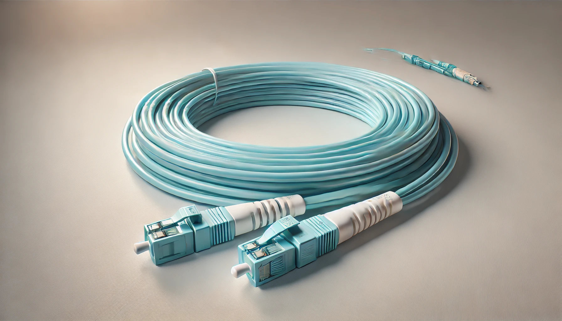 SC-SC Multi Mode Simplex Fiber Patch Cord - OM3
