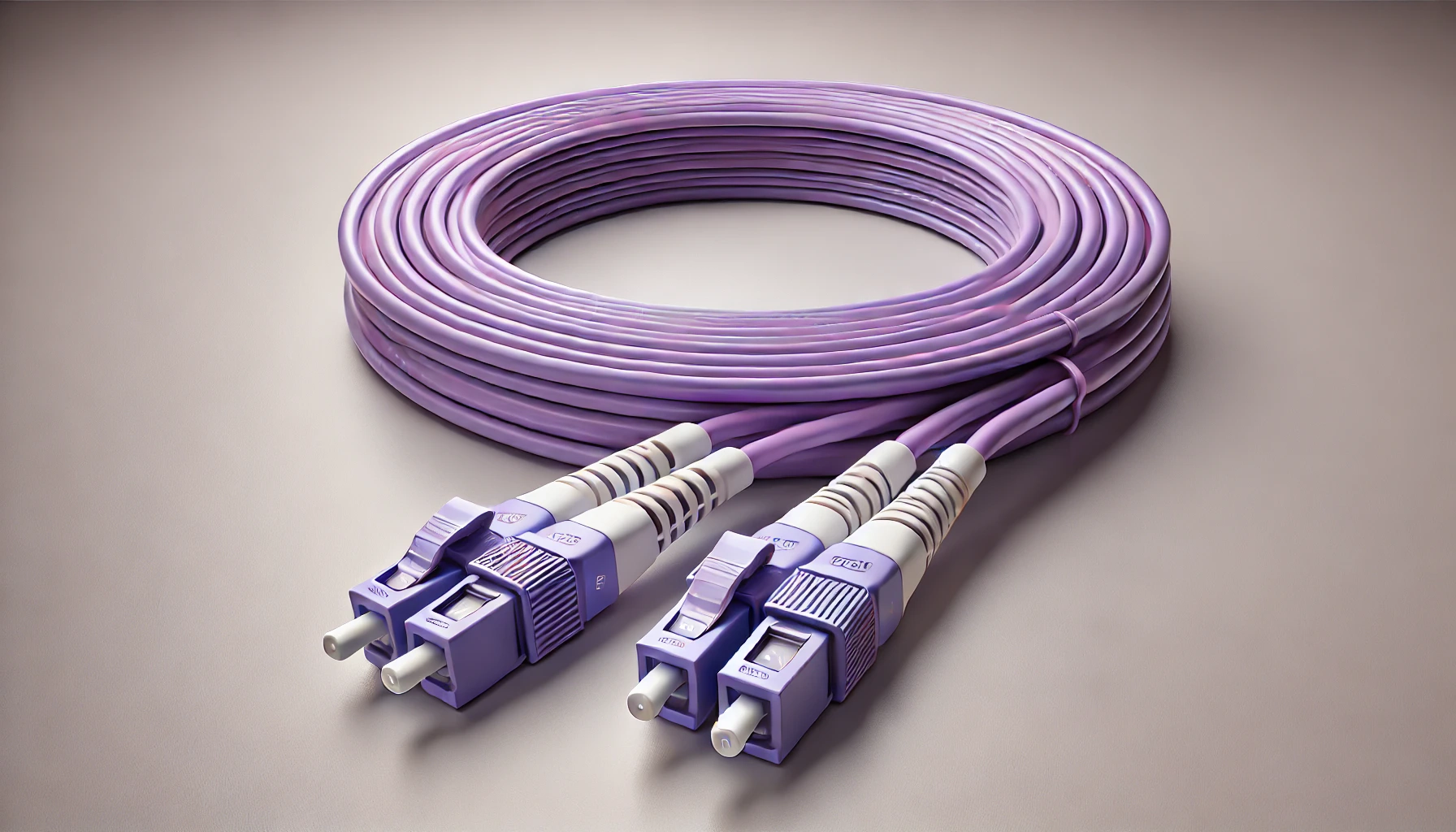Fiber Patch Cord : SC-SC OM4 Simplex MM
