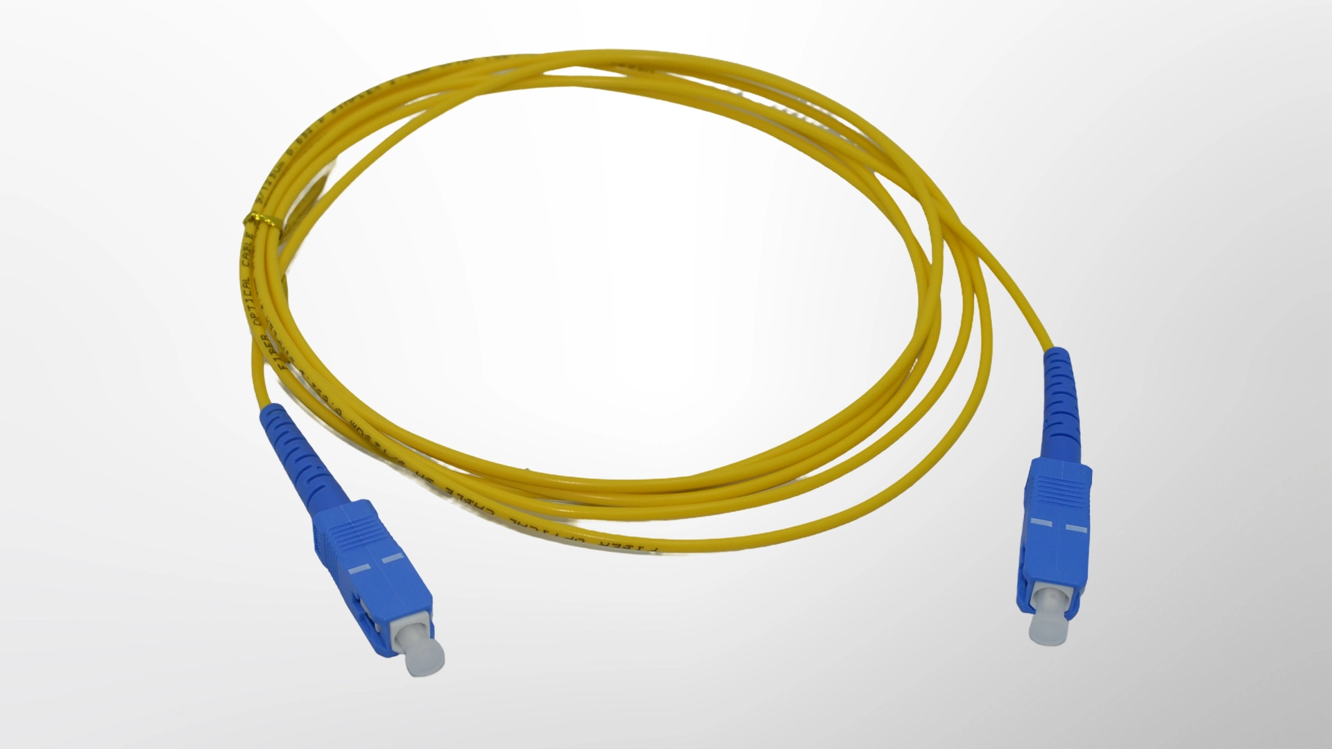 SC-SC Single Mode Duplex Fiber Patch Cord - UPC