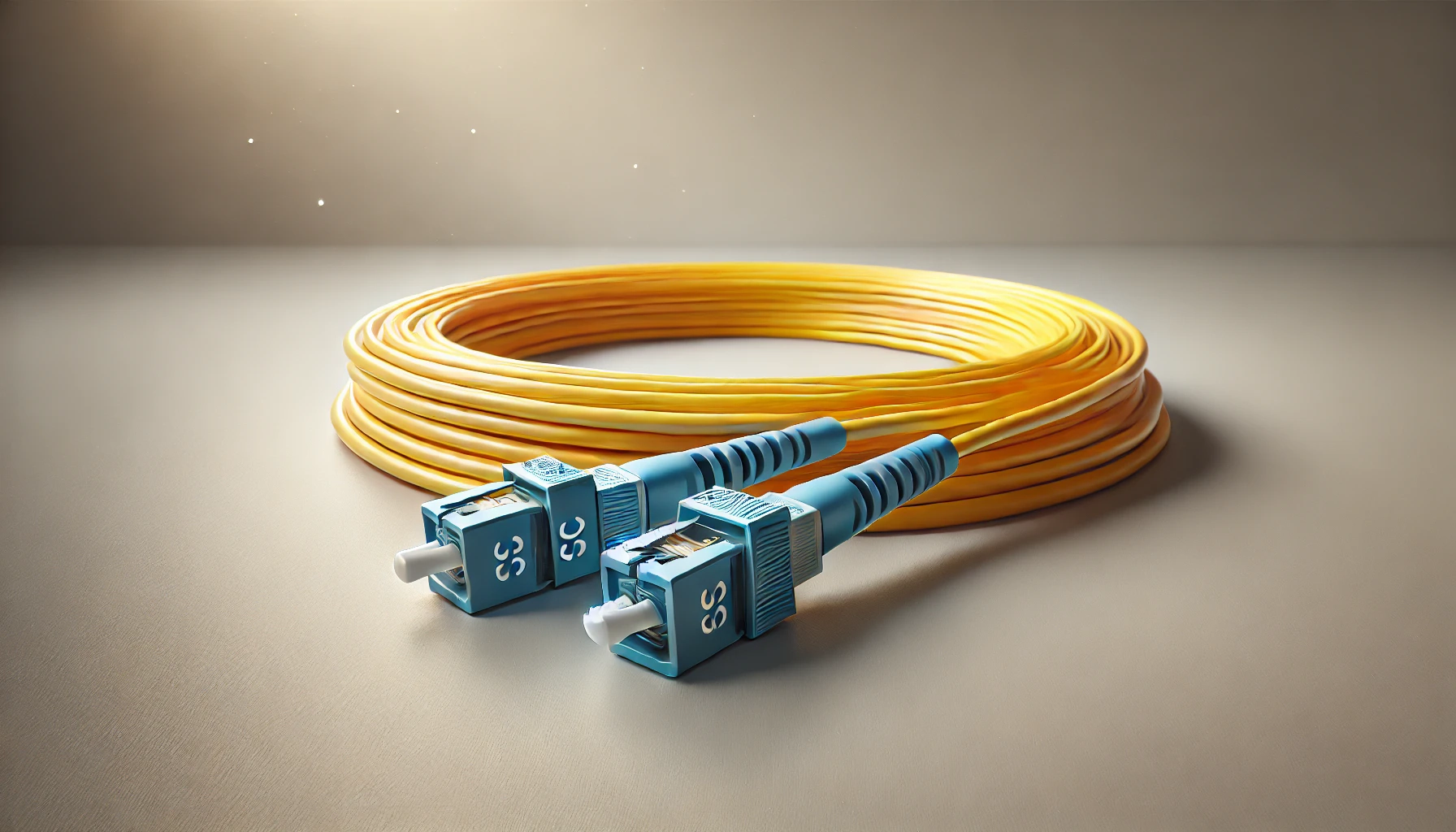 SC-SC Single Mode Simplex Fiber Patch Cord - UPC